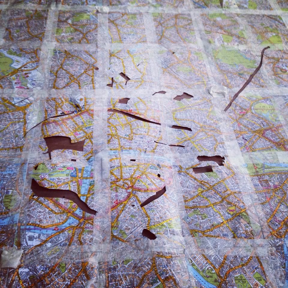 Tearing up the map – the blog