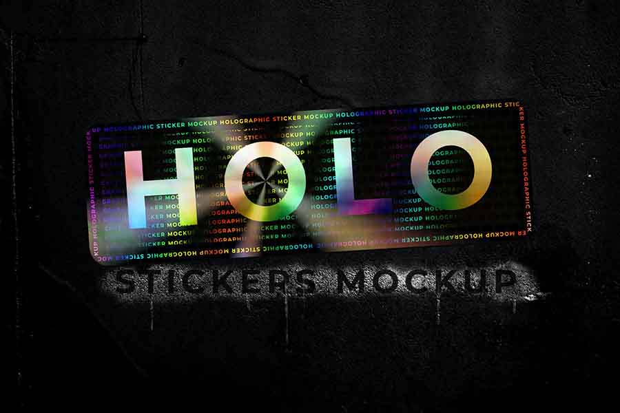 Urban sticker mockup · luke macdonald. 50 Sticker Mockup Templates Free Paid The Designest
