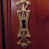 SECESSIONIST SOLID MAHOGANY BUREAU BOOKCASE - Image 6