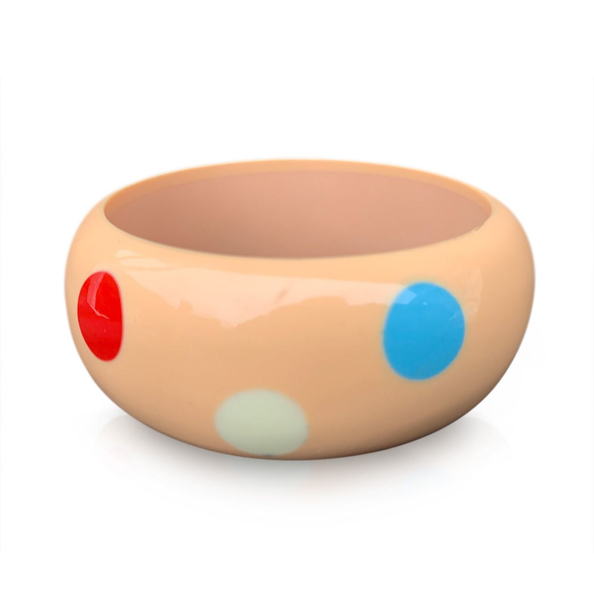 Art Deco Bakelite Polka Dot Bangle