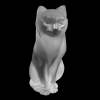 Marc Lalique Large Seated Cat circa 1970 - Image 2