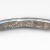 Malcolm Appleby MBE Silver and 18ct Gold Flowers & Birds Bangle SOLD please enquire for similar - Image 4
