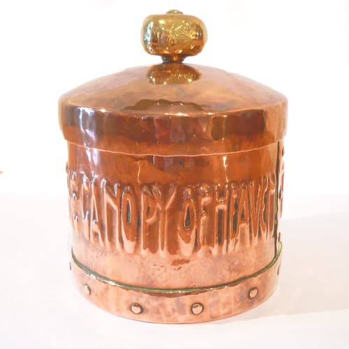Arts & Crafts Tea Caddy