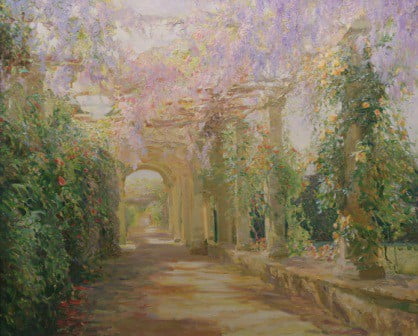 Maria Stcherbinina Painting "Wisteria"