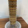 Art Deco Pair of Dome Lamps with ribbed columns - Image 2
