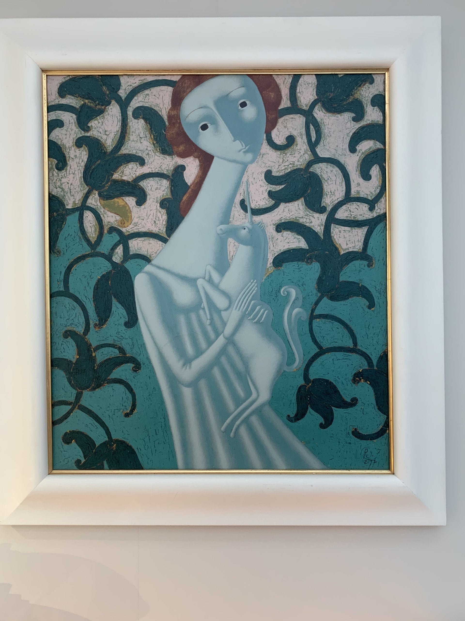 Svetlana Rumak, 'Girl with a Unicorn'