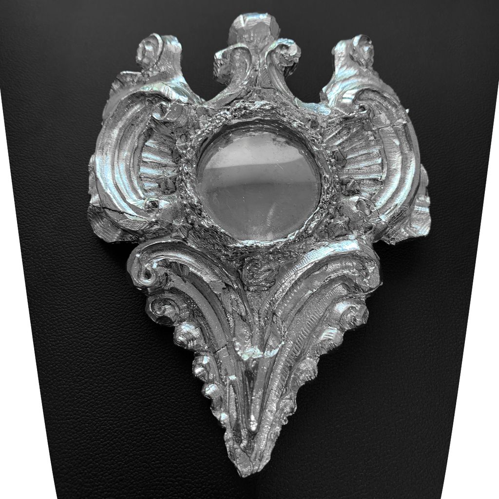 Christian Lacroix Pendant Brooch Rococo Mirror