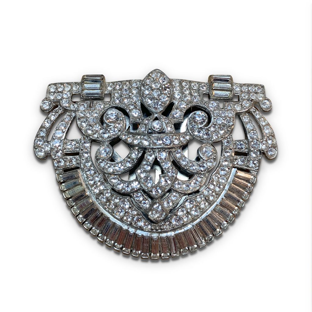 Art Deco Dress Clip 1920s Rare SOLD