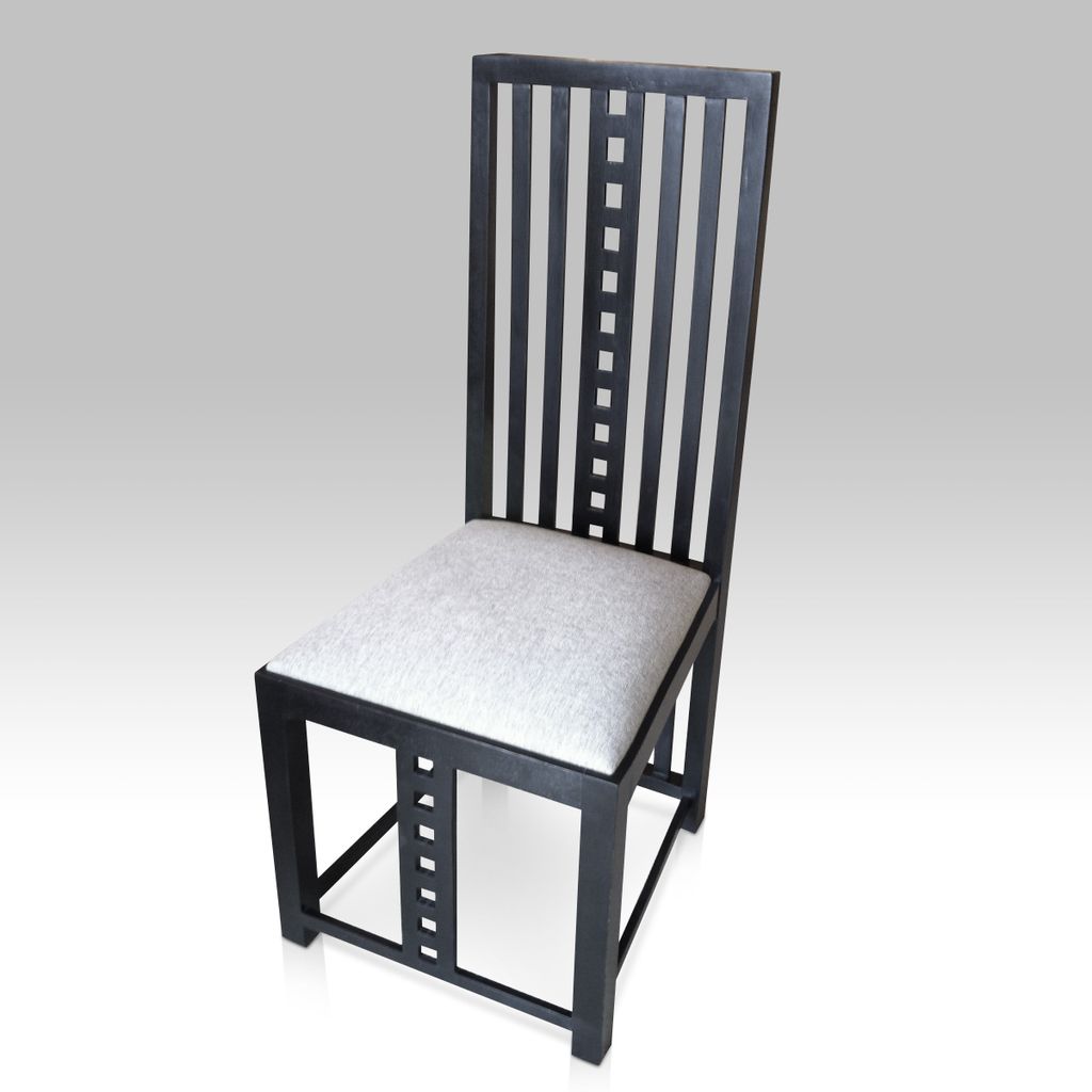 Bespoke Charles Rennie Mackintosh inspired Chair