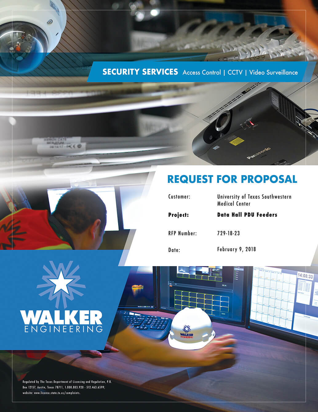 Walker Engineering Security Service Proposal Cover