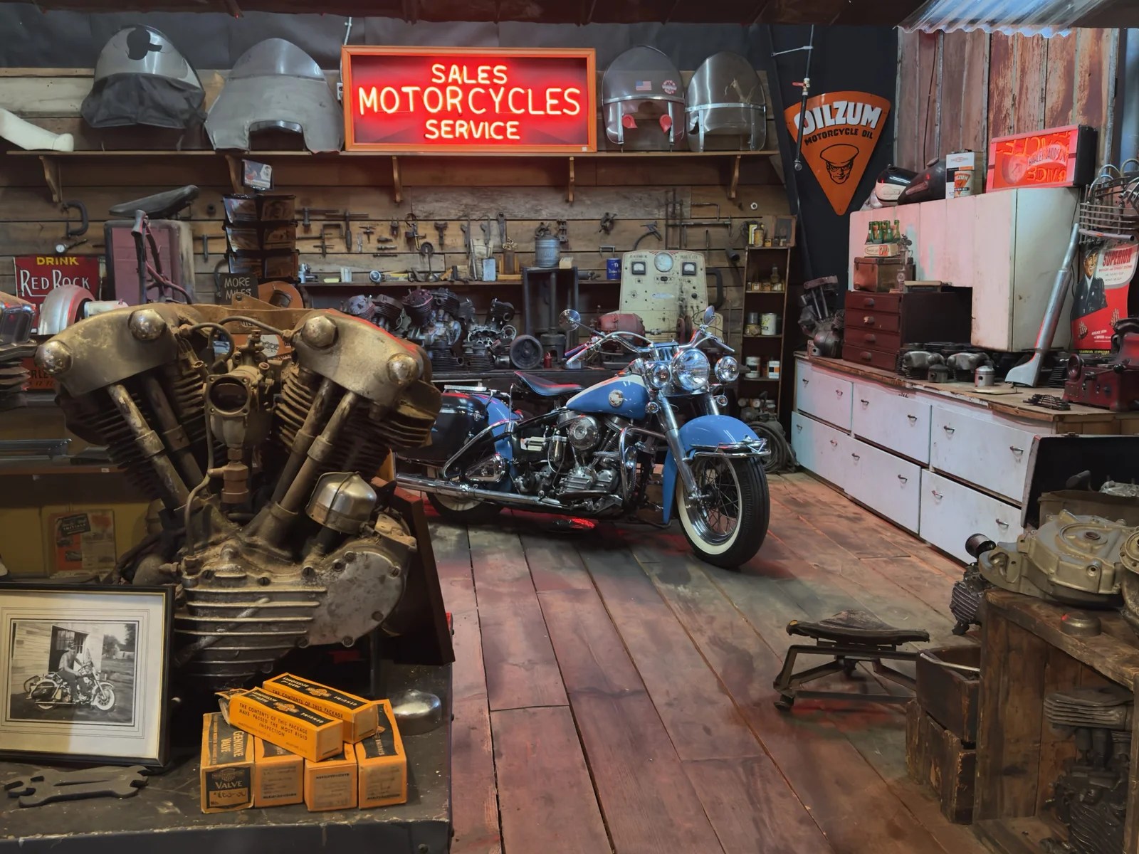 The 2025 Wheels Through Time 1939 Knucklehead Raffle