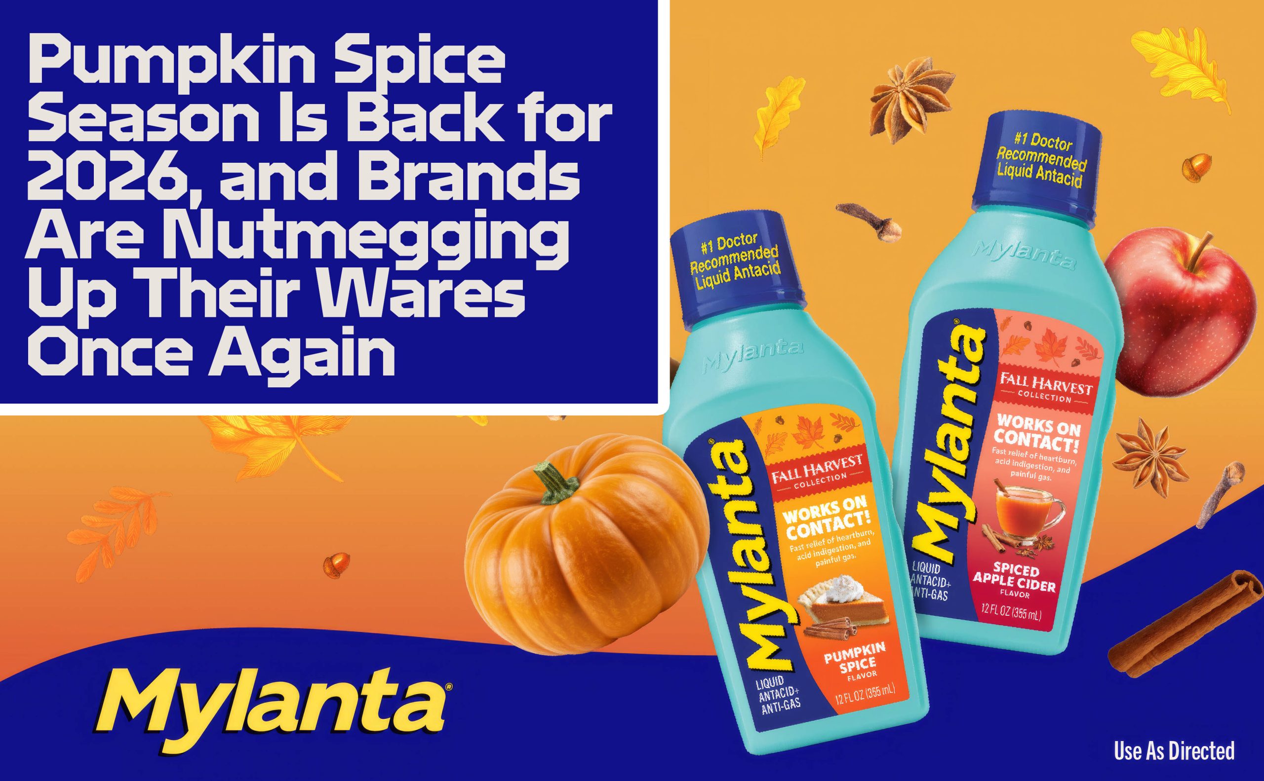 Pumpkin Spice Season Is Back for 2026, and Brands Are Nutmegging Up Their Wares Once Again