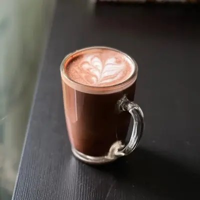 signature cafe mocha at The Digitale Chef vegan cafe hsr layout bangalore