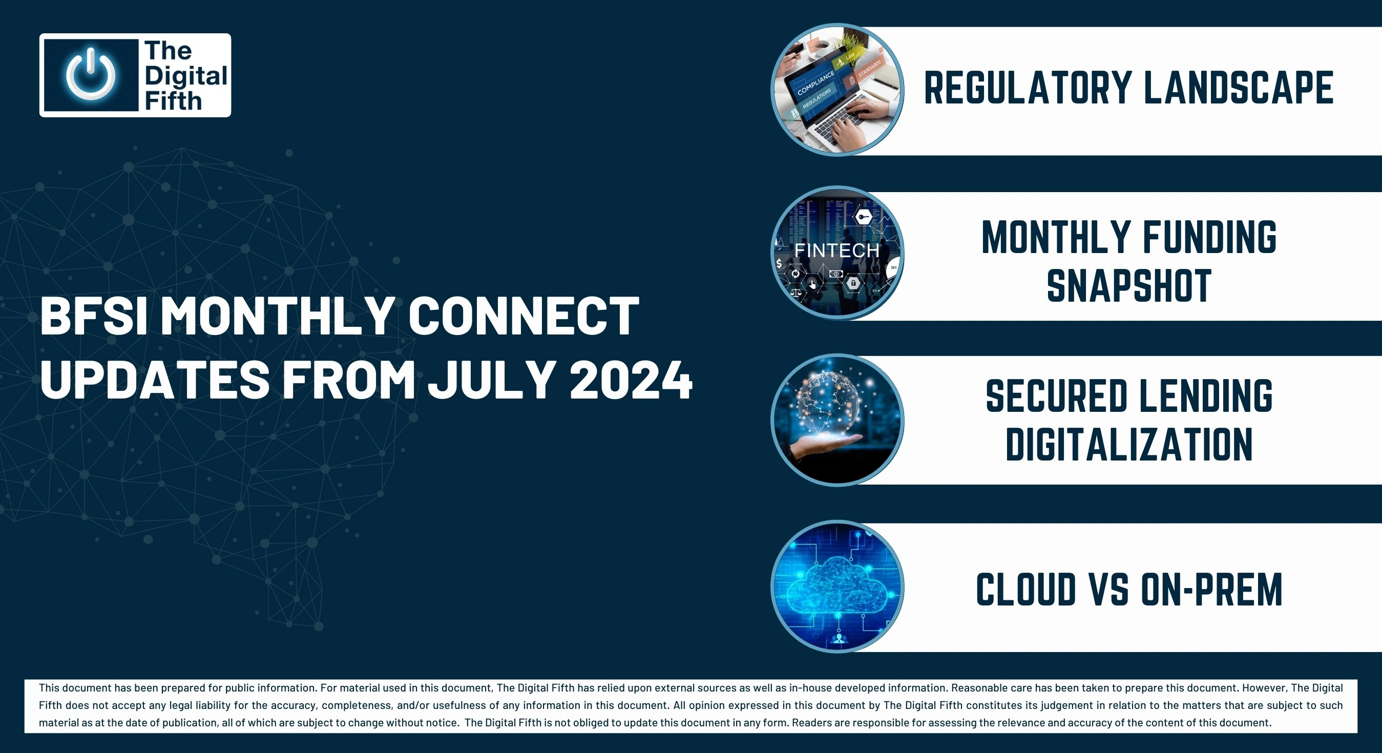 BFSI Monthly Connect Updates from July 2024