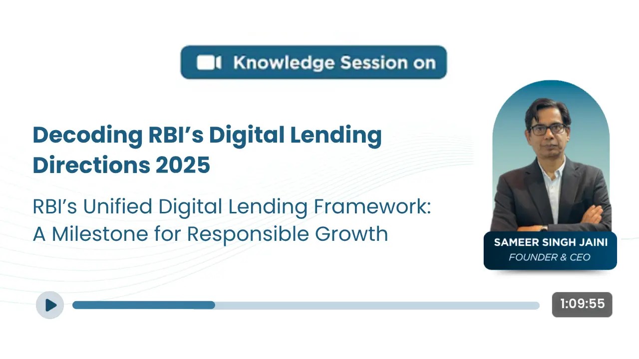 Decoding RBI’s Digital Lending Directions 2025