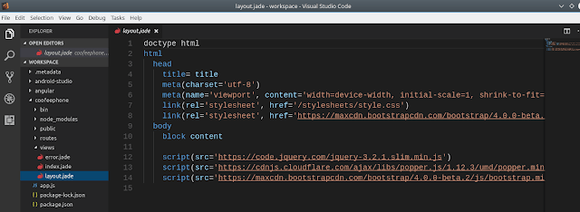 visual studio code preview codigo de la pagina usando visual studio code