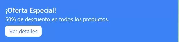 banner tailwind css resultado