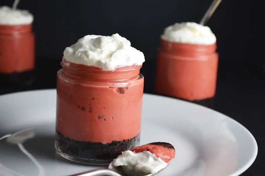 No Bake Red Velvet Cheesecake