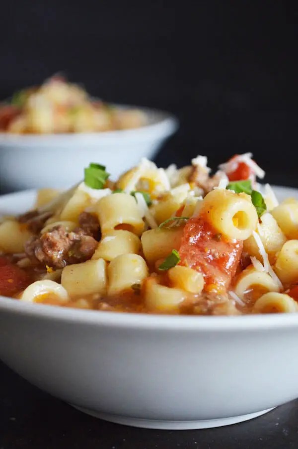 Italian Pasta Fagioli