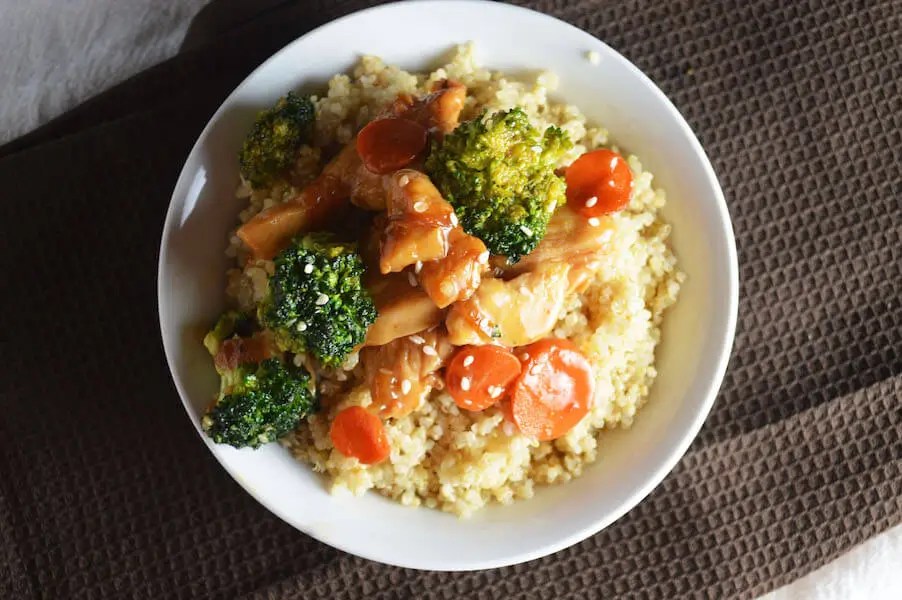 Chicken Quinoa Stir Fry