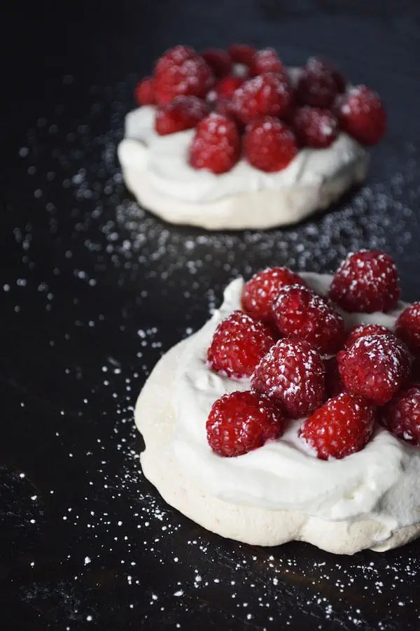 Raspberry Pavlova