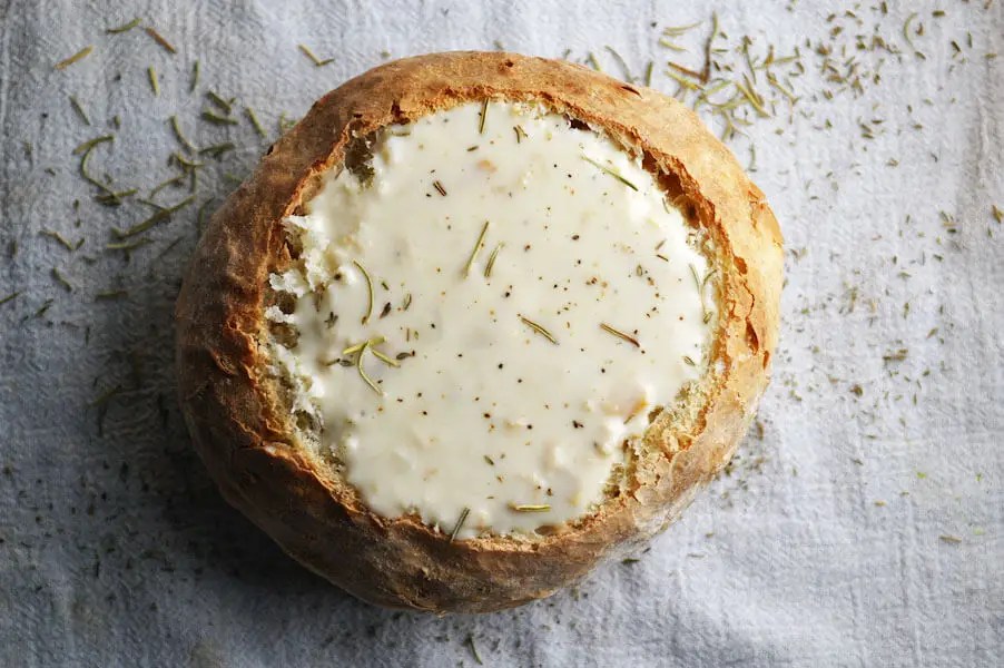 Herbed Bread Bowls