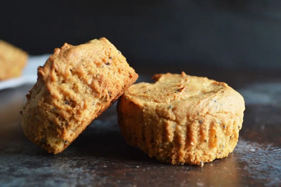 gluten free poppyseed muffins
