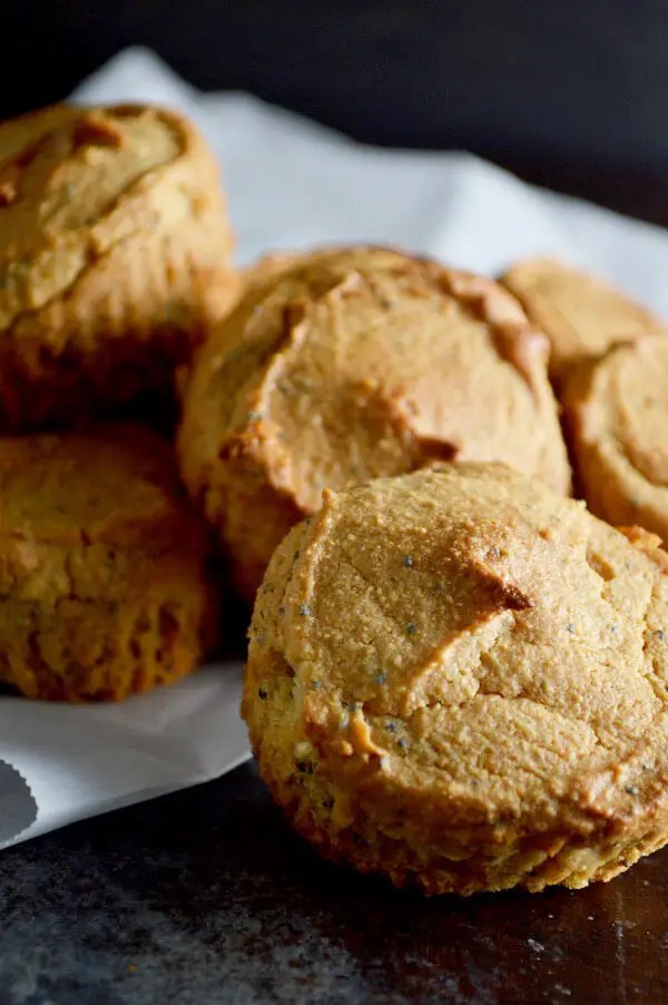 gluten free poppyseed muffins