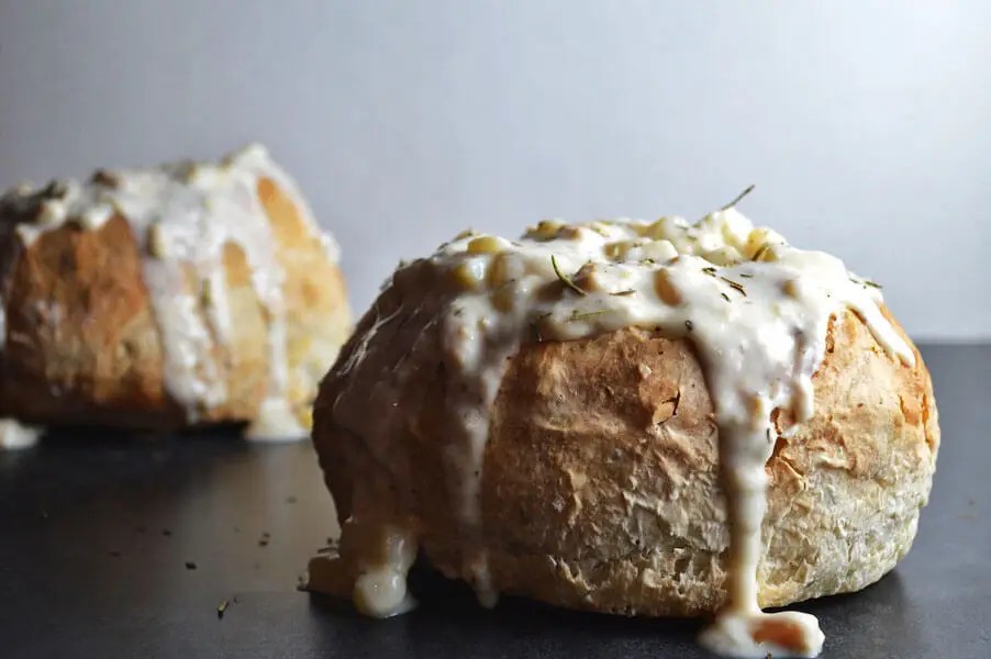 Herbed Bread Bowls