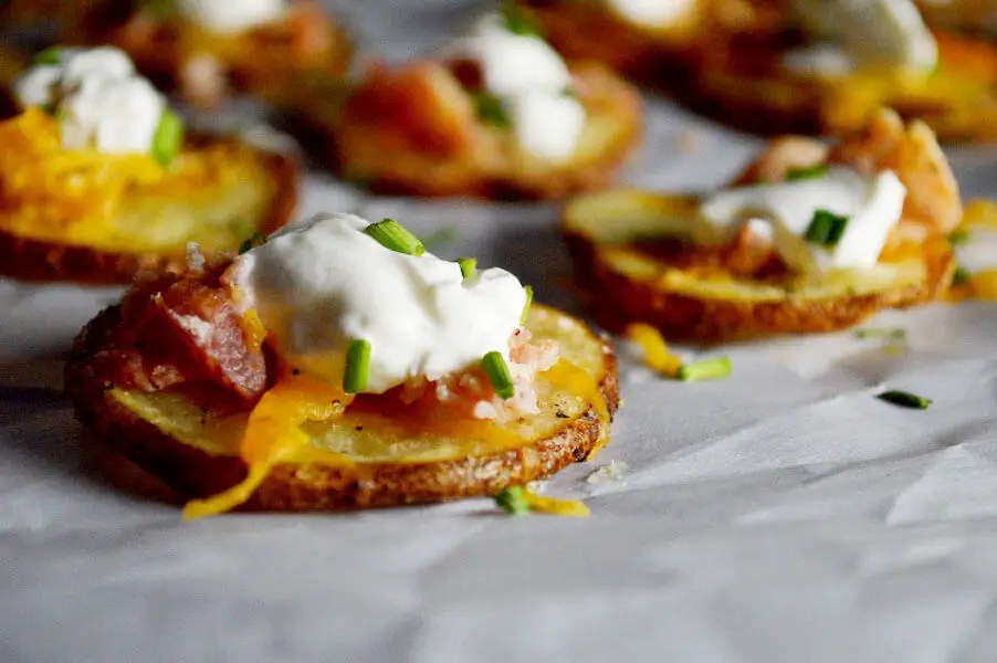 Baked Potato Rounds