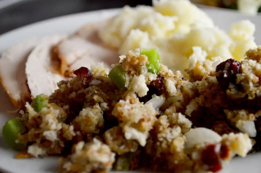 10 ingredient Craisin Stuffing
