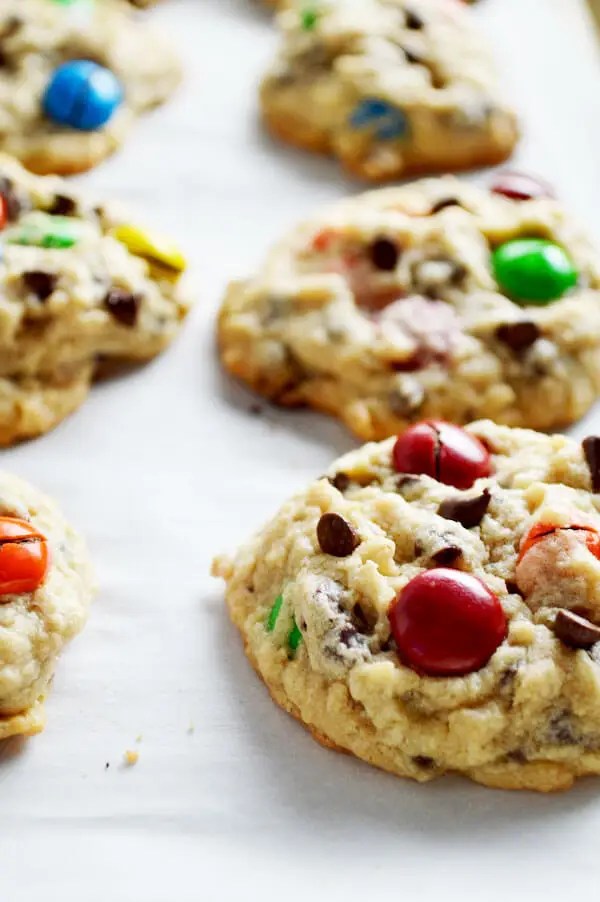 Peanut Butter Monster Cookies