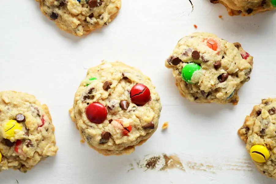 Peanut Butter Monster Cookies