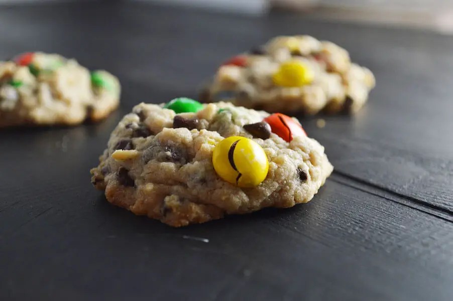 Peanut Butter Monster Cookies