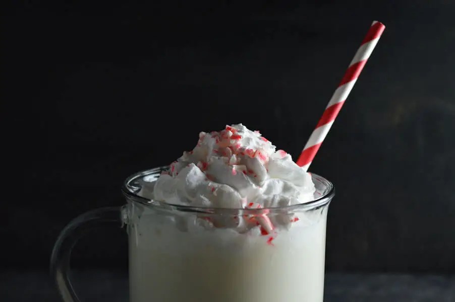 Peppermint White Hot Chocolate