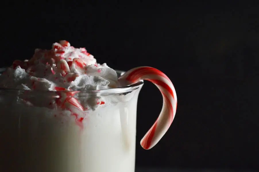 Peppermint White Hot Chocolate