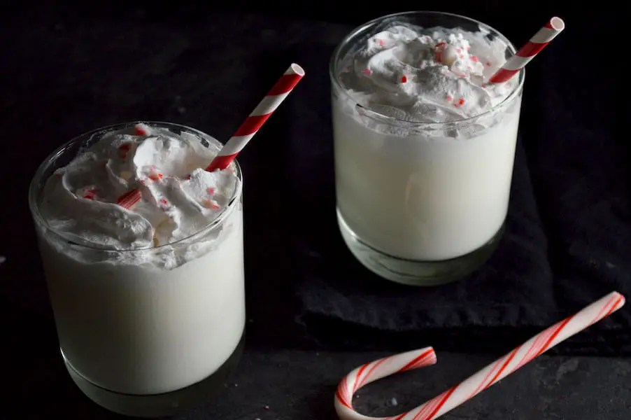 Peppermint White Hot Chocolate