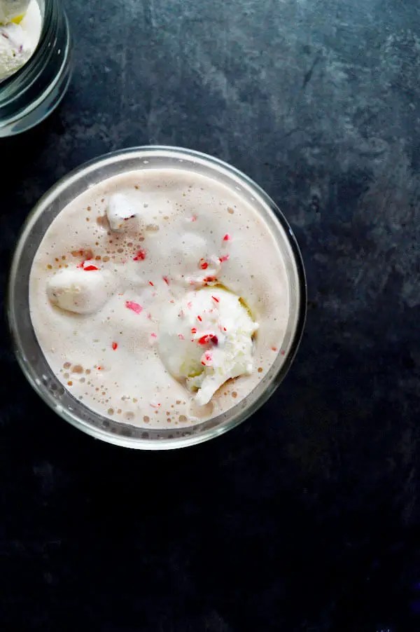 Hot Chocolate Floats