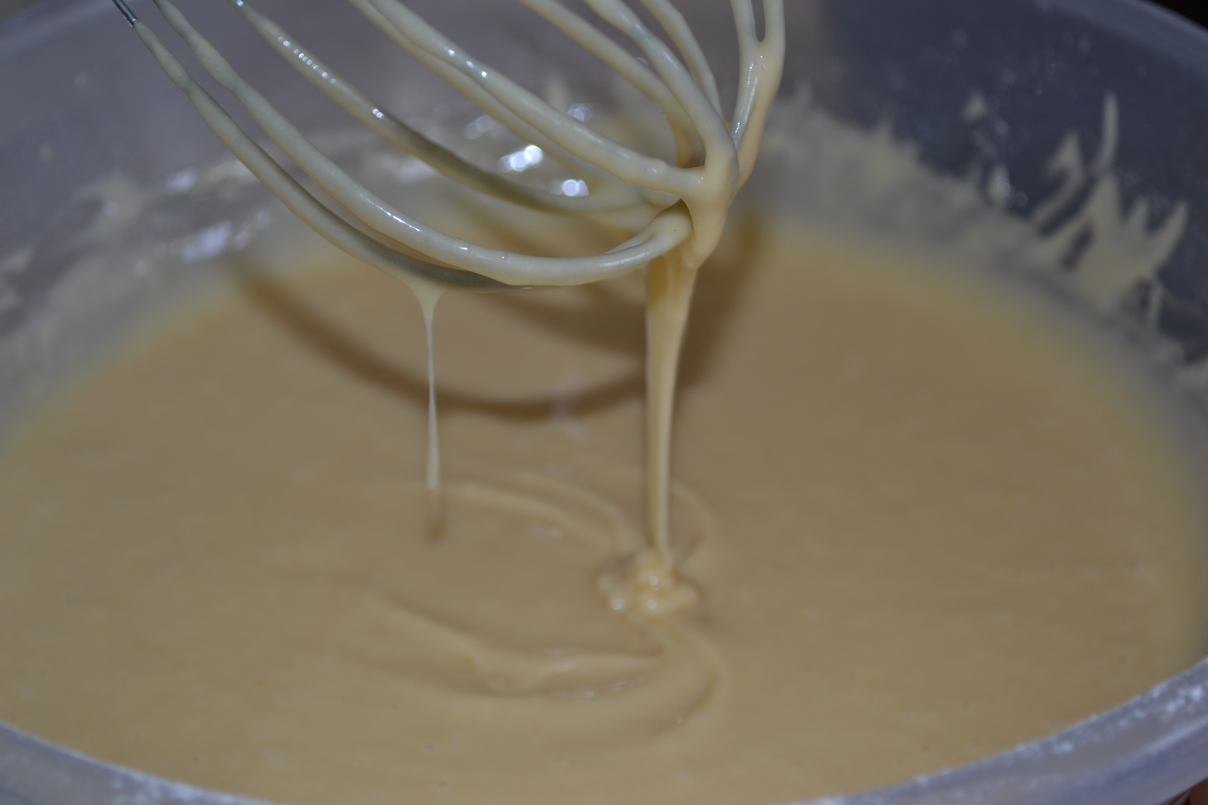 the mixing and whisking