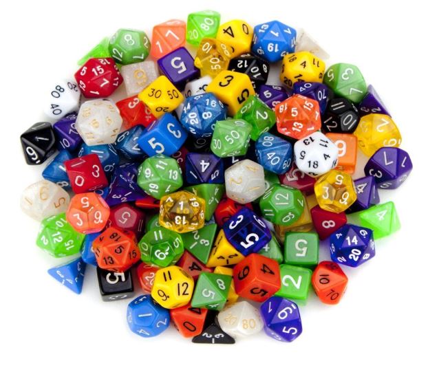 100 dice bundle