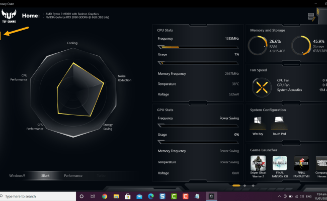 How To Change Asus Tuf Keyboard Color Como Cambiar El Color Del Teclado How To Change Asus Tuf Keyboard Color Como Cambiar El Color Del Teclado