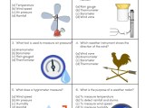 Weather Instruments Worksheet Edumonitor Science Math Language Arts