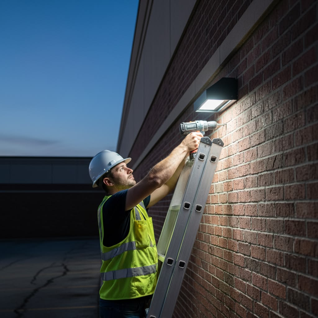 We provide Security Lighting Installation service