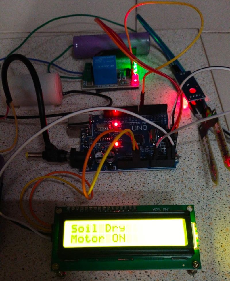 Arduino Based Soil Moisture Monitoring System With Lcd Display And Buzzer Alert How To Guide - Best Nature Wallpapers in Mobile