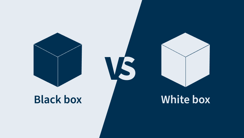 Block box vs White box testing