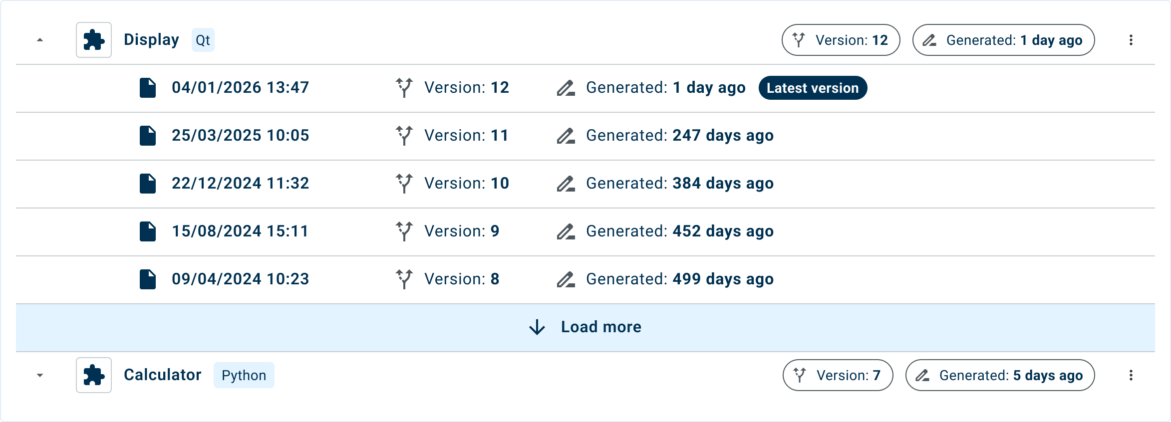 vulnerability management software version baseline