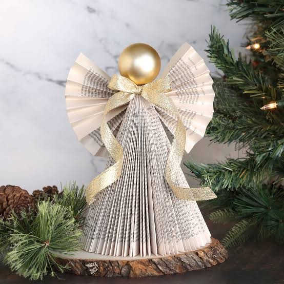 Folded Book Angel