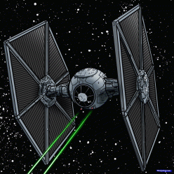 tie fighter wars star draw starfighter ln ships drawing imperial ship imgur flynn errol systems last wiki wallpapers step