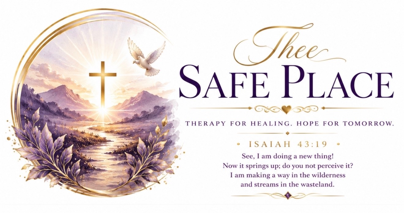 Thee Safe Place Family Counseling - Licensed Marriage and Family Therapist serving clients throughout California, logo