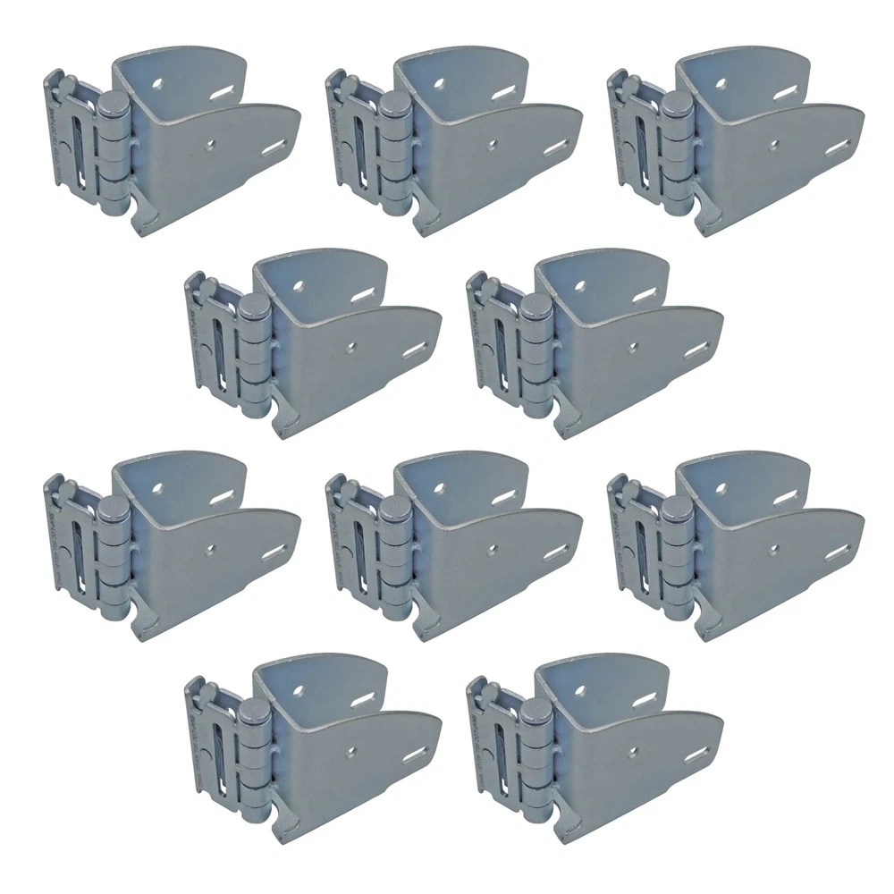 SNAP-LOC E-Track Wood Beam End Socket with Hinge 10-Pack